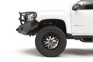 Fab Fours Bumpers & Off-Road Armor | 1350 Offroad - Fab Fours Premium Winch Front Bumper, Black Powder Coat, with Full Guard - GC15-H3450-1 - Image 4