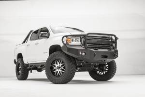 Fab Fours Bumpers & Off-Road Armor | 1350 Offroad - Fab Fours Premium Winch Front Bumper, Black Powder Coat, with Full Guard - GC15-H3450-1 - Image 3