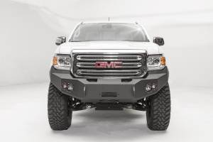 Fab Fours Premium Winch Front Bumper, Bare Steel, with No Guard - GC15-H3451-B