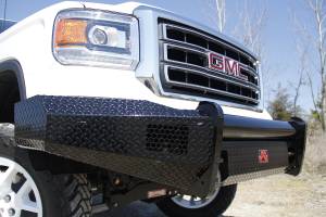 Fab Fours Bumpers & Off-Road Armor | 1350 Offroad - Fab Fours Black Steel Front Ranch Bumper, Black Powder Coat, without Full Grill Guard - GM07-K2161-1 - Image 3