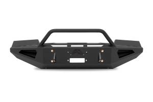 Fab Fours Bumpers & Off-Road Armor | 1350 Offroad - Fab Fours Red Steel Front Bumper, with Pre-Runner Guard - GM11-RS2862-1 - Image 1