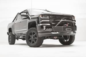 Fab Fours Bumpers & Off-Road Armor | 1350 Offroad - Fab Fours Winch Mount, Black Powder Coat - GM16-N3350-1 - Image 3