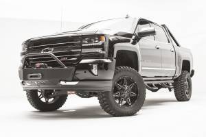 Fab Fours Bumpers & Off-Road Armor | 1350 Offroad - Fab Fours Winch Mount, Black Powder Coat - GM16-N3350-1 - Image 2