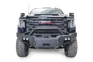 Fab Fours Bumpers & Off-Road Armor | 1350 Offroad - Fab Fours Premium Winch Front Bumper, with Pre-Runner Guard Bare - GM20-A5052-B - Image 1