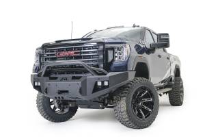 Fab Fours Bumpers & Off-Road Armor | 1350 Offroad - Fab Fours Premium Winch Front Bumper, with Pre-Runner Guard - GM20-A5052-1 - Image 3