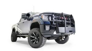 Fab Fours Bumpers & Off-Road Armor | 1350 Offroad - Fab Fours Winch Mount, Black Powder Coat - GM20-N5070-1 - Image 2