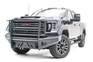 Fab Fours Bumpers & Off-Road Armor | 1350 Offroad - Fab Fours Black Steel Front Bumper, with Full Grill Guard - GM20-Q5060-1 - Image 4