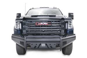 Fab Fours Bumpers & Off-Road Armor | 1350 Offroad - Fab Fours Black Steel Front Bumper, without Guard - GM20-Q5061-1 - Image 1