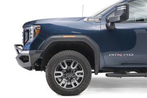 Fab Fours Bumpers & Off-Road Armor | 1350 Offroad - Fab Fours Vengeance Front Bumper, with Pre Runner Guard, Bare - GM20-V5052-B - Image 4