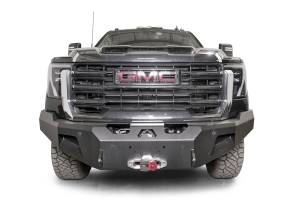 Fab Fours Bumpers & Off-Road Armor | 1350 Offroad - Fab Fours Premium Winch Front Bumper, with No Guard, Bare Steel, with Sensor - GM24-A6251-B - Image 2