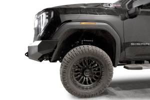 Fab Fours Bumpers & Off-Road Armor | 1350 Offroad - Fab Fours Premium Winch Front Bumper, with No Guard, Bare Steel, with Sensor - GM24-A6251-B - Image 4