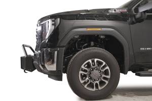 Fab Fours Bumpers & Off-Road Armor | 1350 Offroad - Fab Fours Winch Mount, with Pre-Runner Guard - GM24-N6260-1 - Image 4