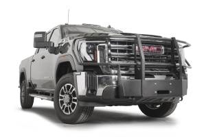 Fab Fours Bumpers & Off-Road Armor | 1350 Offroad - Fab Fours Winch Mount, with Full Grill Guard - GM24-N6270-1 - Image 3