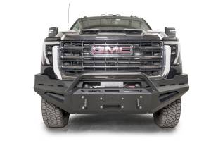 Fab Fours Bumpers & Off-Road Armor | 1350 Offroad - Fab Fours Red Steel Front Bumper, with Pre-Runner Guard - GM24-RS6262-1 - Image 2