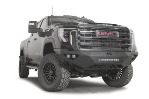 Fab Fours Bumpers & Off-Road Armor | 1350 Offroad - Fab Fours Vengeance Front Bumper, with No Guard, Black Powder Coat - GM24-V6251-1 - Image 2