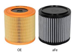 aFe Power Performance Parts & Installation | 1350 Offroad - aFe MagnumFLOW OE Replacement Air Filter with Pro DRY S Media (Pair) Aston Martin DB9 04-16 V12-6.0L - 11-10141-MA - Image 4