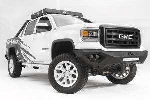 Fab Fours Bumpers & Off-Road Armor | 1350 Offroad - Fab Fours Vengeance Front Bumper, Black Powder Coat, No Guard - GS14-D3151-1 - Image 1