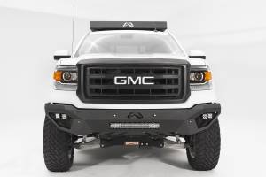 Fab Fours Bumpers & Off-Road Armor | 1350 Offroad - Fab Fours Vengeance Front Bumper, Black Powder Coat, No Guard - GS14-D3151-1 - Image 2