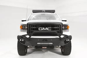 Fab Fours Bumpers & Off-Road Armor | 1350 Offroad - Fab Fours Vengeance Front Bumper, Bare Steel, Pre-Runner - GS14-D3152-B - Image 2