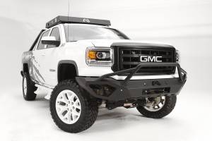 Fab Fours Bumpers & Off-Road Armor | 1350 Offroad - Fab Fours Vengeance Front Bumper, Bare Steel, Pre-Runner - GS14-D3152-B - Image 1