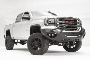 Fab Fours Bumpers & Off-Road Armor | 1350 Offroad - Fab Fours Vengeance Front Bumper, Bare Steel, Pre-Runner Guard - GS16-D3952-B - Image 3