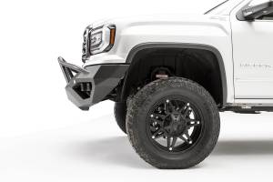 Fab Fours Bumpers & Off-Road Armor | 1350 Offroad - Fab Fours Vengeance Front Bumper, Black Powder Coat, Pre-Runner Guard - GS16-D3952-1 - Image 4