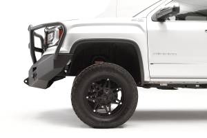 Fab Fours Bumpers & Off-Road Armor | 1350 Offroad - Fab Fours Premium Winch Front Bumper, Bare Steel, with Full Guard, with Sensors - GS16-F3950-B - Image 4