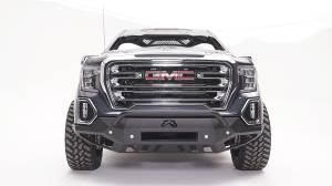 Fab Fours Bumpers & Off-Road Armor | 1350 Offroad - Fab Fours Vengeance Front Bumper, Bare Steel, Sensor Bumper, Pre-Runner Guard - GS19-D6052-B - Image 1