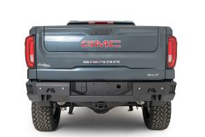 Fab Fours Bumpers & Off-Road Armor | 1350 Offroad - Fab Fours Premium Rear Bumper, Black Powder Coat, with Blind Spot Monitor Mount - GS23-W5851-1 - Image 2