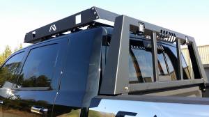 Fab Fours Bumpers & Off-Road Armor | 1350 Offroad - Fab Fours Headache Rack, Black Powder Coat - HR2002-1 - Image 2