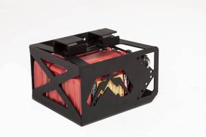 Fab Fours Bumpers & Off-Road Armor | 1350 Offroad - Fab Fours Under Seat Fluid Container, Undercoated/Paintable - JK07-1090-B - Image 1