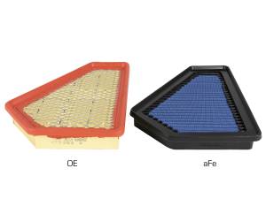 aFe Power Performance Parts & Installation | 1350 Offroad - aFe MagnumFLOW OE Replacement Air Filter with Pro 5R Media Cadillac CTS 10-14 V6-3.0L / CTS-V 09-15 V8-6.2L (sc) - 30-10281 - Image 2