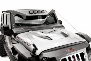 Fab Fours Bumpers & Off-Road Armor | 1350 Offroad - Fab Fours Limb Riser, for Vehicles with Vi-Cowl, Bare - JK1060-B - Image 4