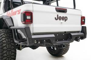 Fab Fours Bumpers & Off-Road Armor | 1350 Offroad - Fab Fours Rear Bumper, Bare - JT20-Y1950-B - Image 3