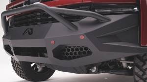 Fab Fours Bumpers & Off-Road Armor | 1350 Offroad - Fab Fours Vengeance Side Light Mesh Insert Cover, Bare - M4750-B - Image 2