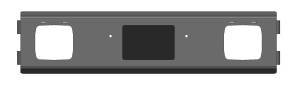 Fab Fours Adaptive Cruise Control Relocation Bracket, for Vengeance Bumper - M6550-1
