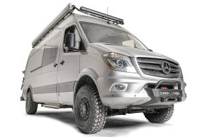 Fab Fours Bumpers & Off-Road Armor | 1350 Offroad - Fab Fours SH Winch Mount, with Pre-Runner Guard, Bare - MB17-N4652-B - Image 5