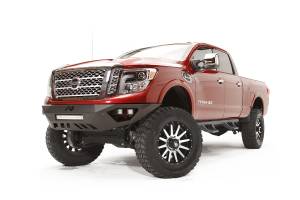 Fab Fours Bumpers & Off-Road Armor | 1350 Offroad - Fab Fours Vengeance Front Bumper, Bare Steel, with No Guard, with Sensors - NT16-D3751-B - Image 3