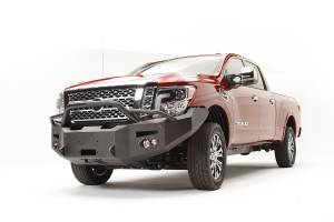 Fab Fours Bumpers & Off-Road Armor | 1350 Offroad - Fab Fours Premium Winch Front Bumper, Black Powder Coat, with Pre-Runner Guard - NT16-F3752-1 - Image 2