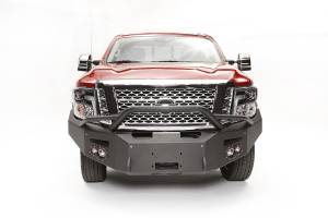 Fab Fours Bumpers & Off-Road Armor | 1350 Offroad - Fab Fours Premium Winch Front Bumper, Black Powder Coat, with Pre-Runner Guard - NT16-F3752-1 - Image 3