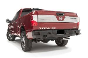 Fab Fours Bumpers & Off-Road Armor | 1350 Offroad - Fab Fours Premium Rear Bumper, Black Powder Coat, with Sensors - NT16-W3751-1 - Image 2
