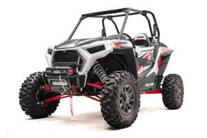 Fab Fours Bumpers & Off-Road Armor | 1350 Offroad - Fab Fours SXS Winch Bumper, 2 Stage Matte Black Powder Coated - SXFB-1150-1 - Image 2