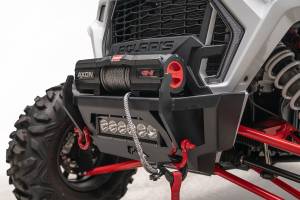 Fab Fours Bumpers & Off-Road Armor | 1350 Offroad - Fab Fours SXS Winch Bumper, 2 Stage Matte Black Powder Coated - SXFB-1150-1 - Image 4