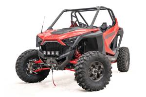 Fab Fours Bumpers & Off-Road Armor | 1350 Offroad - Fab Fours SXS Winch Bumper, 2 Stage Matte Black Powder Coated - SXFB-1450-1 - Image 3