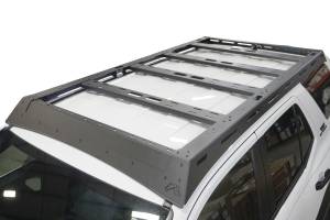 Fab Fours Bumpers & Off-Road Armor | 1350 Offroad - Fab Fours Roof Rack, 11 Guage Steel, 2 Stage Matte Black Powder Coat, 90 lbs. Weight - T425-RR68-1 - Image 2