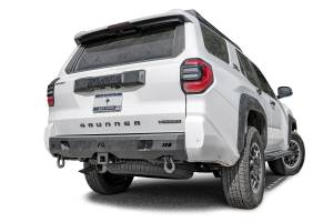 Fab Fours Bumpers & Off-Road Armor | 1350 Offroad - Fab Fours Premium Rear Sensor Bumper, 3/16-in Steel, 2 Stage Matte Black Powder Coat with Epoxy Primer - T425-Y6851-1 - Image 3