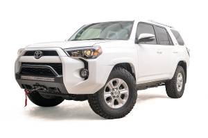 Fab Fours Bumpers & Off-Road Armor | 1350 Offroad - Fab Fours Winch Mount, with Pre Runner Guard - T4R-N4552-1 - Image 2