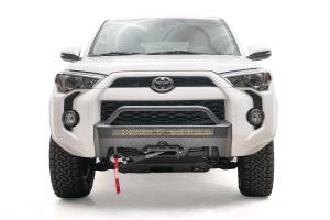 Fab Fours Bumpers & Off-Road Armor | 1350 Offroad - Fab Fours Winch Mount, with Pre Runner Guard, Bare - T4R-N4552-B - Image 1