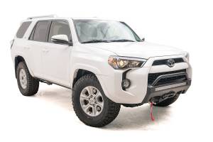 Fab Fours Bumpers & Off-Road Armor | 1350 Offroad - Fab Fours Winch Mount, with Pre Runner Guard, Bare - T4R-N4552-B - Image 3