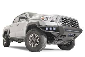 Fab Fours Bumpers & Off-Road Armor | 1350 Offroad - Fab Fours Vengeance Winch Front Bumper, with No Guard, 2 Stage Matte Black Powder Coat - TB16-01-1 - Image 2